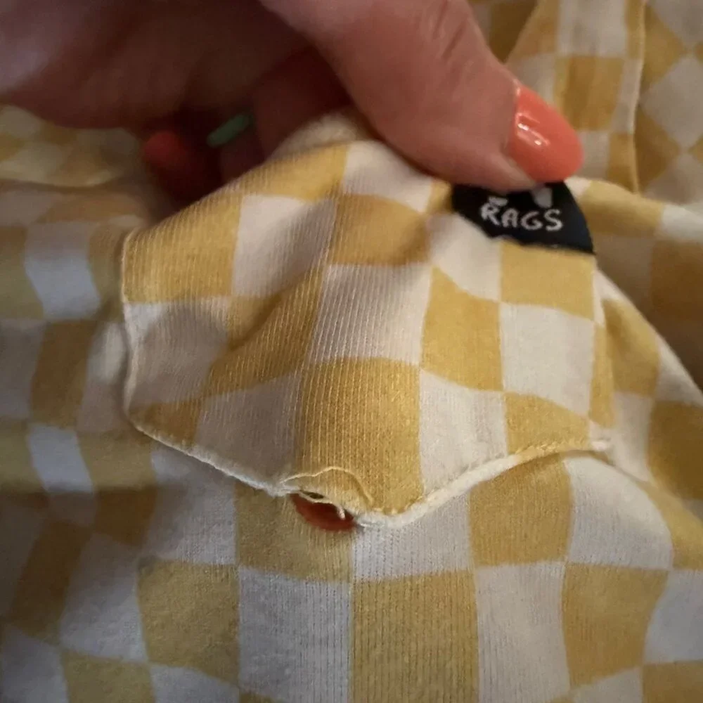 Checkered Rags tee - Picture 5 of 5